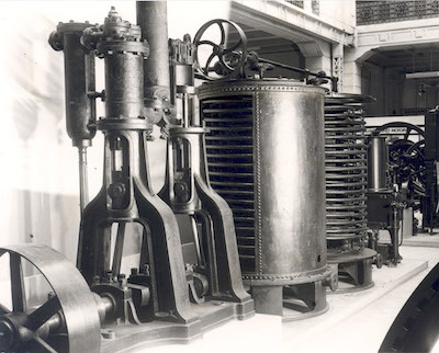 Amoniaková chladnička, model 1876