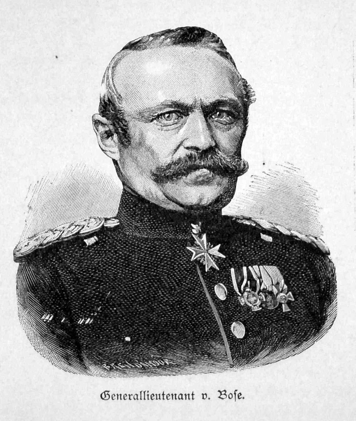 Friedrich Julius Wilhelm Graf von Bose Friedrich Julius Wilhelm Graf von Bose
