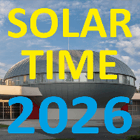 Solar time - Hradec Králové - 2026