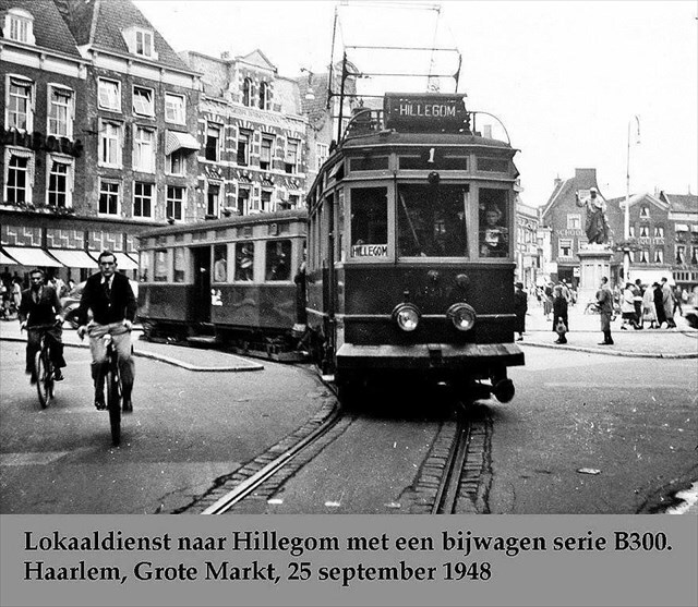 Historische foto van de halte