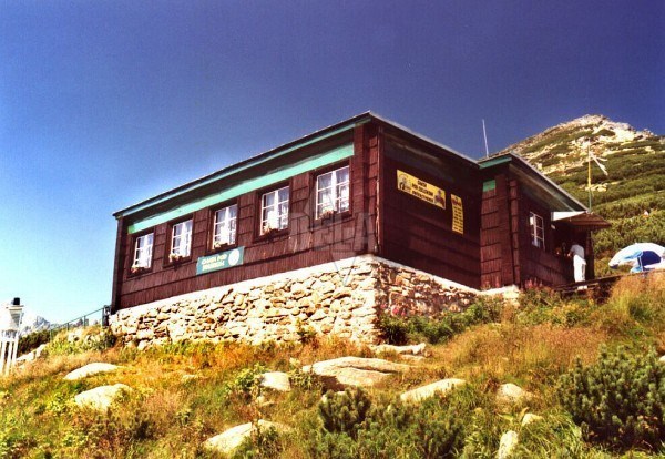 Historická fotografia Chaty pod Soliskom