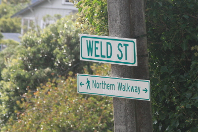 Middle part of Weld Street