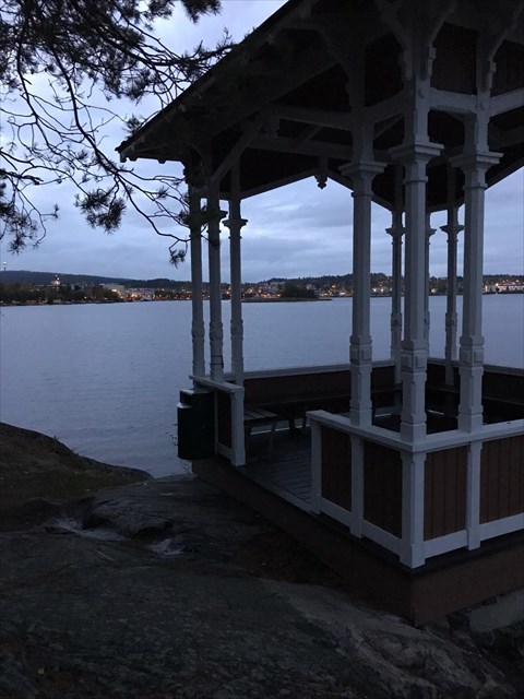 Näkymä väinölänniemeltä kuvattuna 30.9.2019