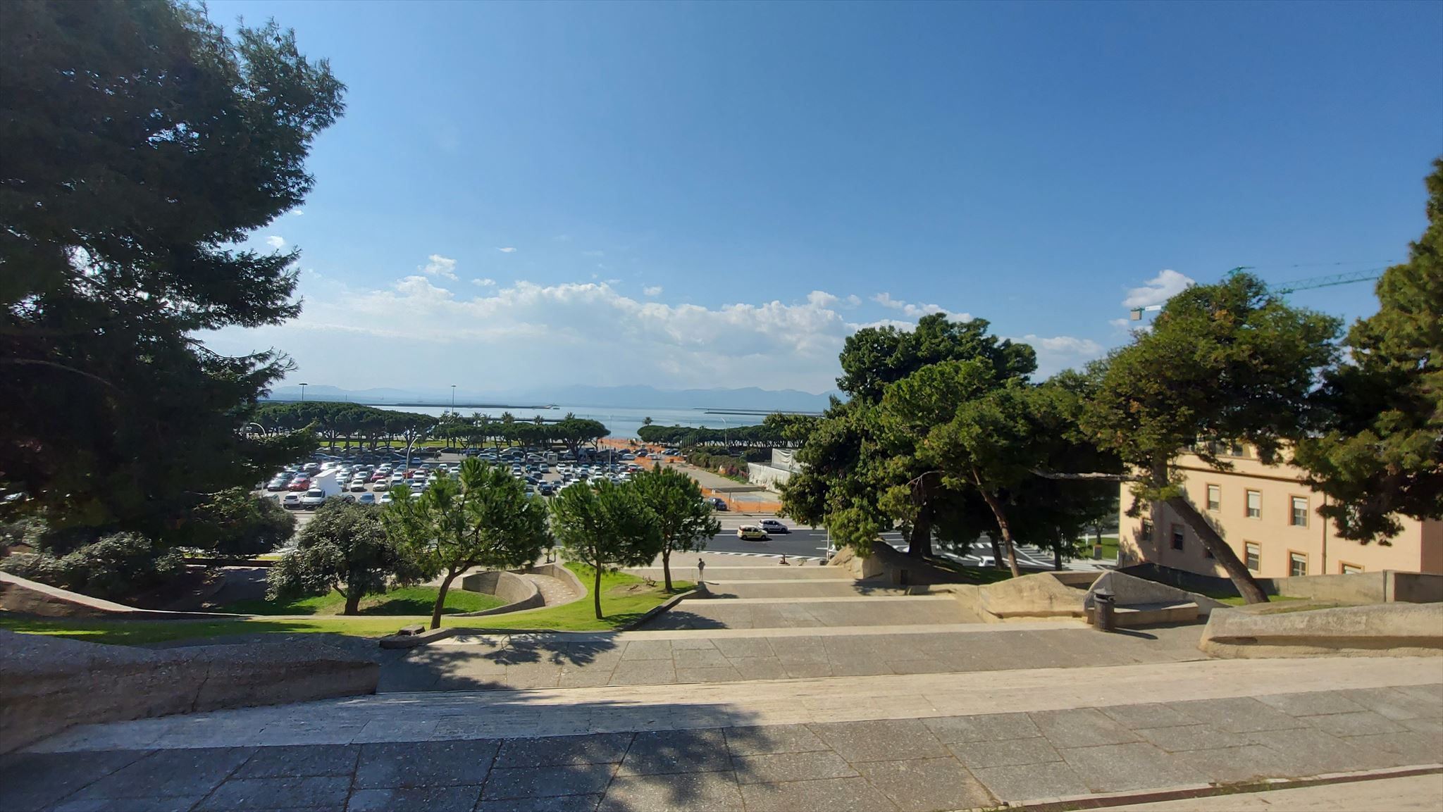 Panorama dal piazzale