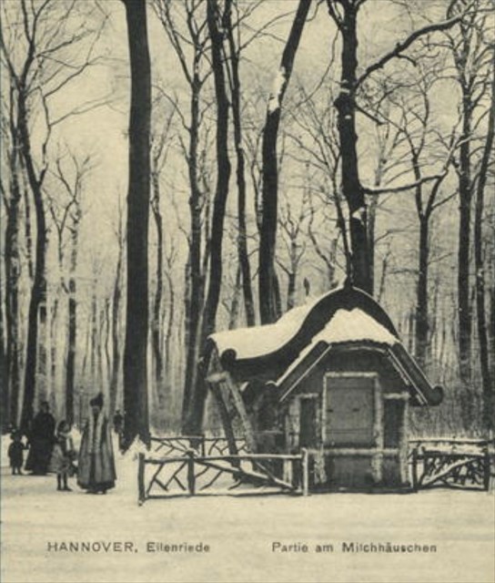 Das Milchhäuschen anno 1904