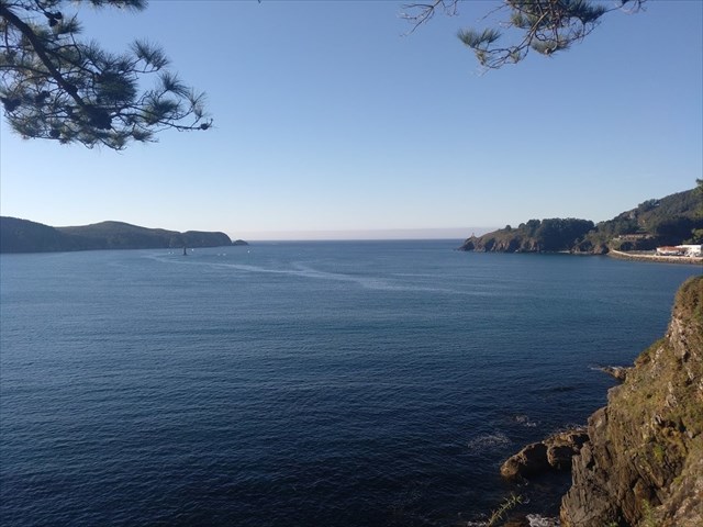 Entrada da ría de Cedeira