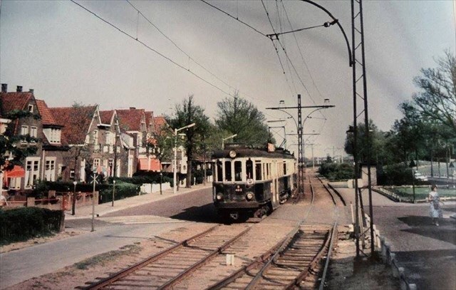 Historische foto van de halte