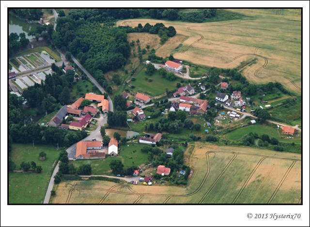 letecky pohled na Semovice letecky pohled