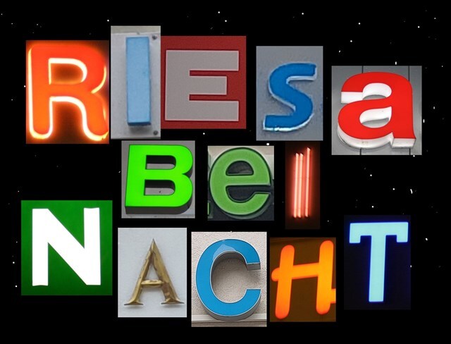 Riesa bei Nacht im September 2026