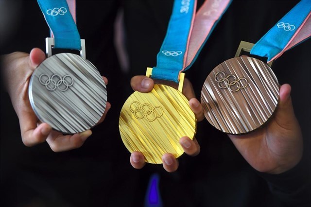 2018 Olympic Medals