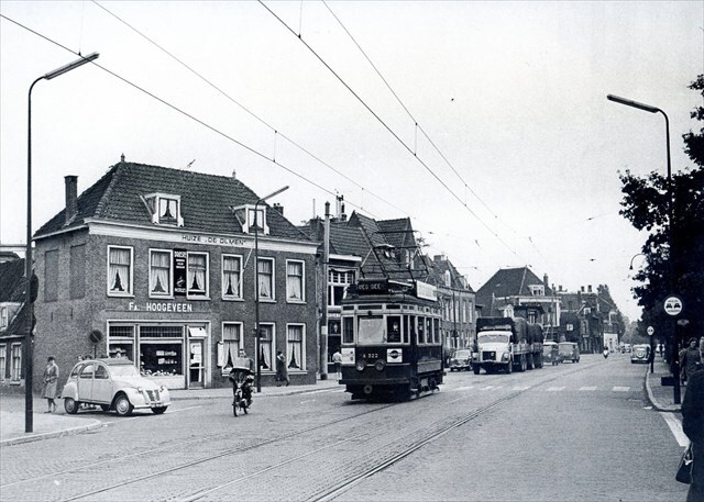 Historische foto van de halte