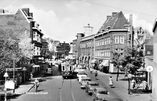 Historische foto van de halte