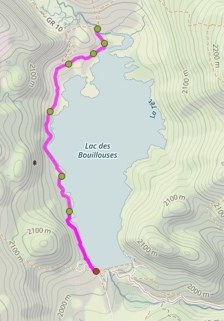itinéraire de rando