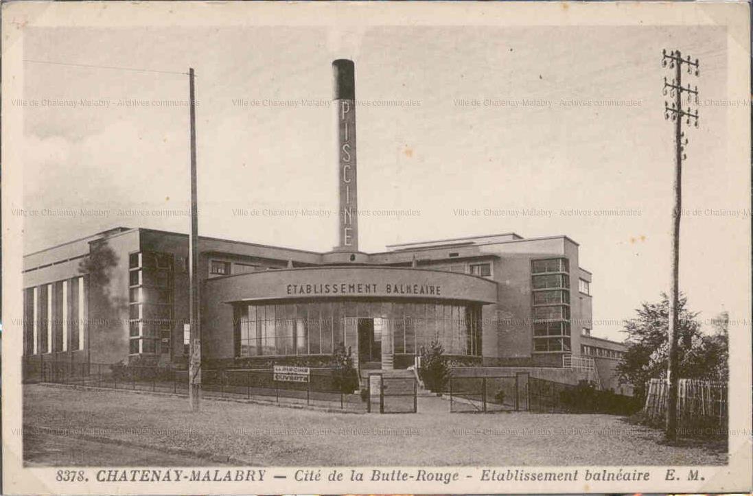 Le bâtiment vers la fin des années 30