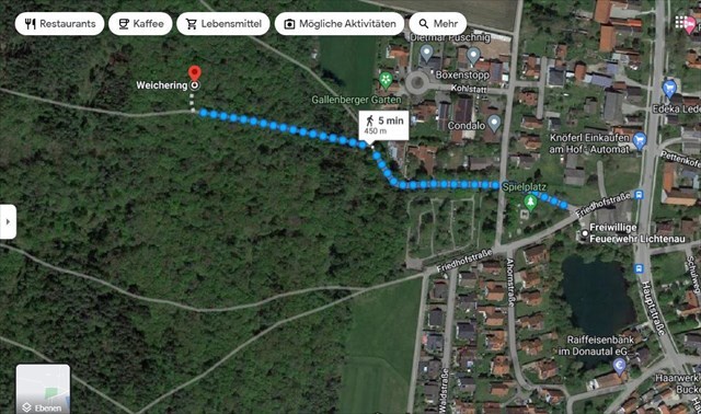 Folgen sie den Koordinaten!