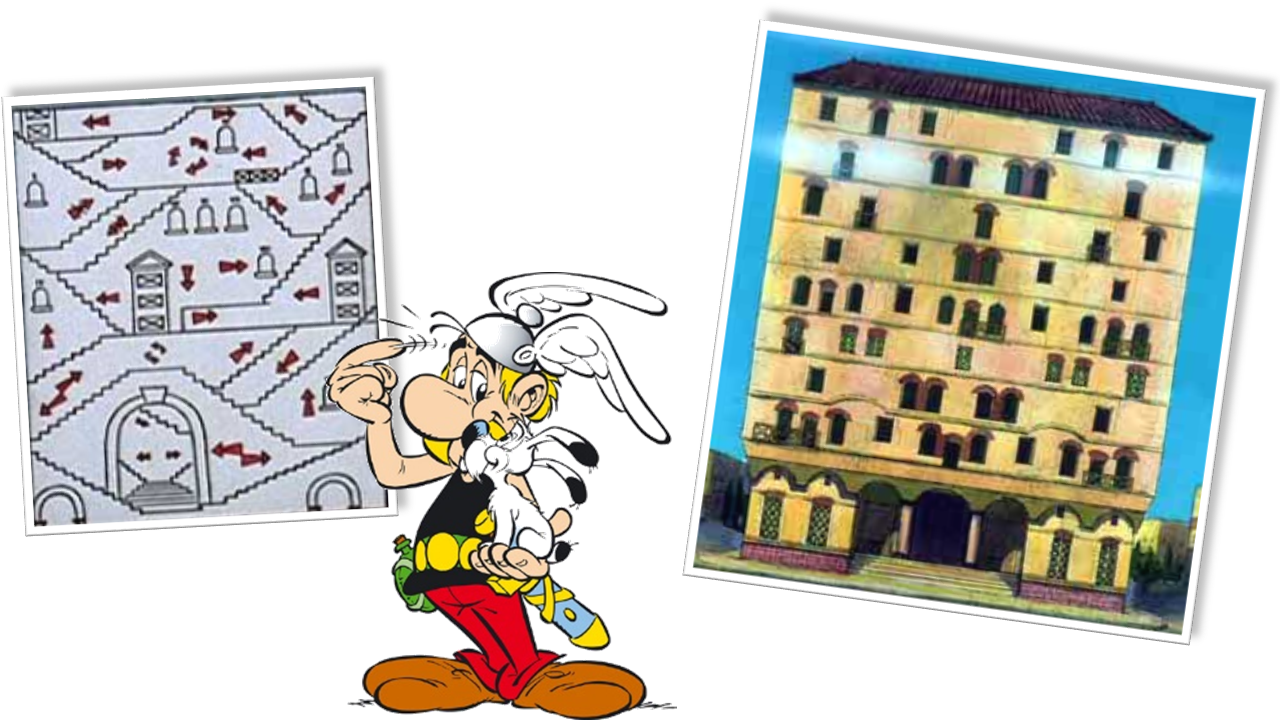 Haus, das Verrückte macht