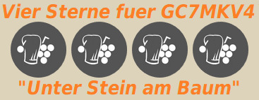 Unter Stein am Baum: Vier Sterne fuer den „Kuechenchef“