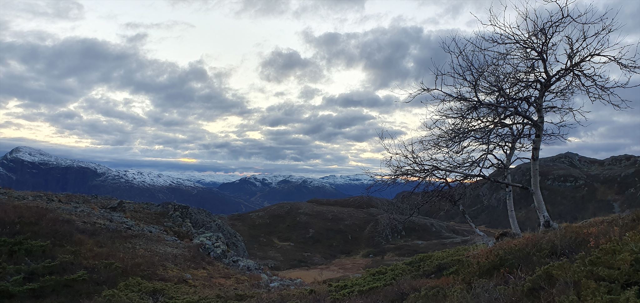 På tur ned mot vest