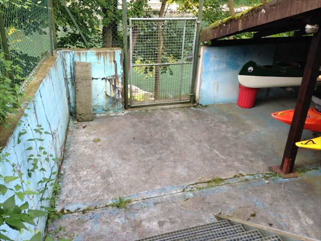 Chrottebädli Ost, Richtung Limmat