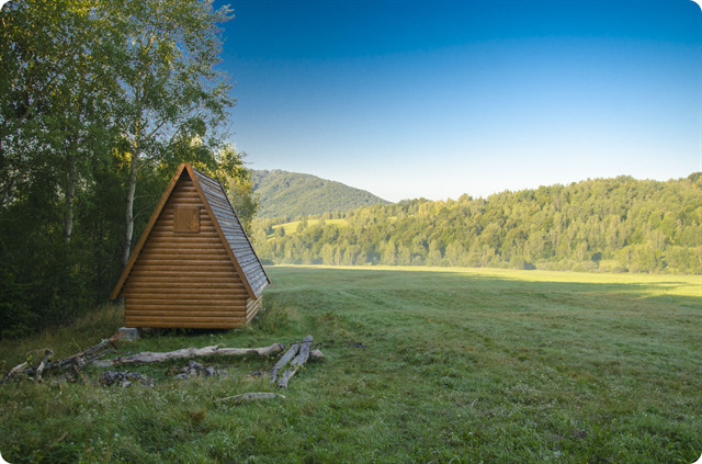 Útulňa Brehy pri Runine Útulňa Brehy pri Runine