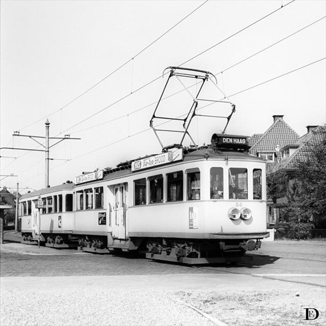 Historische foto van de halte