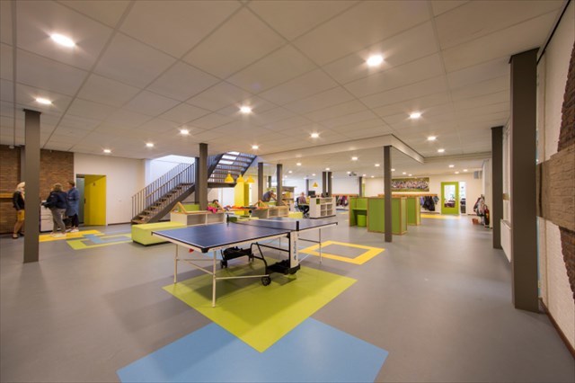 Het interieur van De Rehobothschool