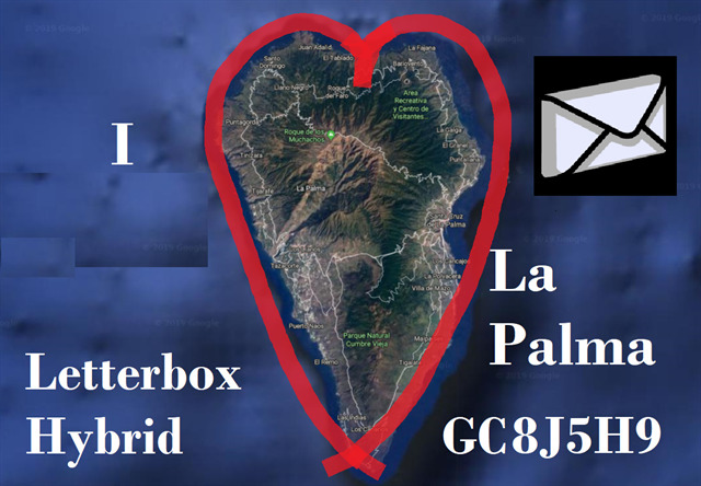 I ❤️ La Palma - Letterbox