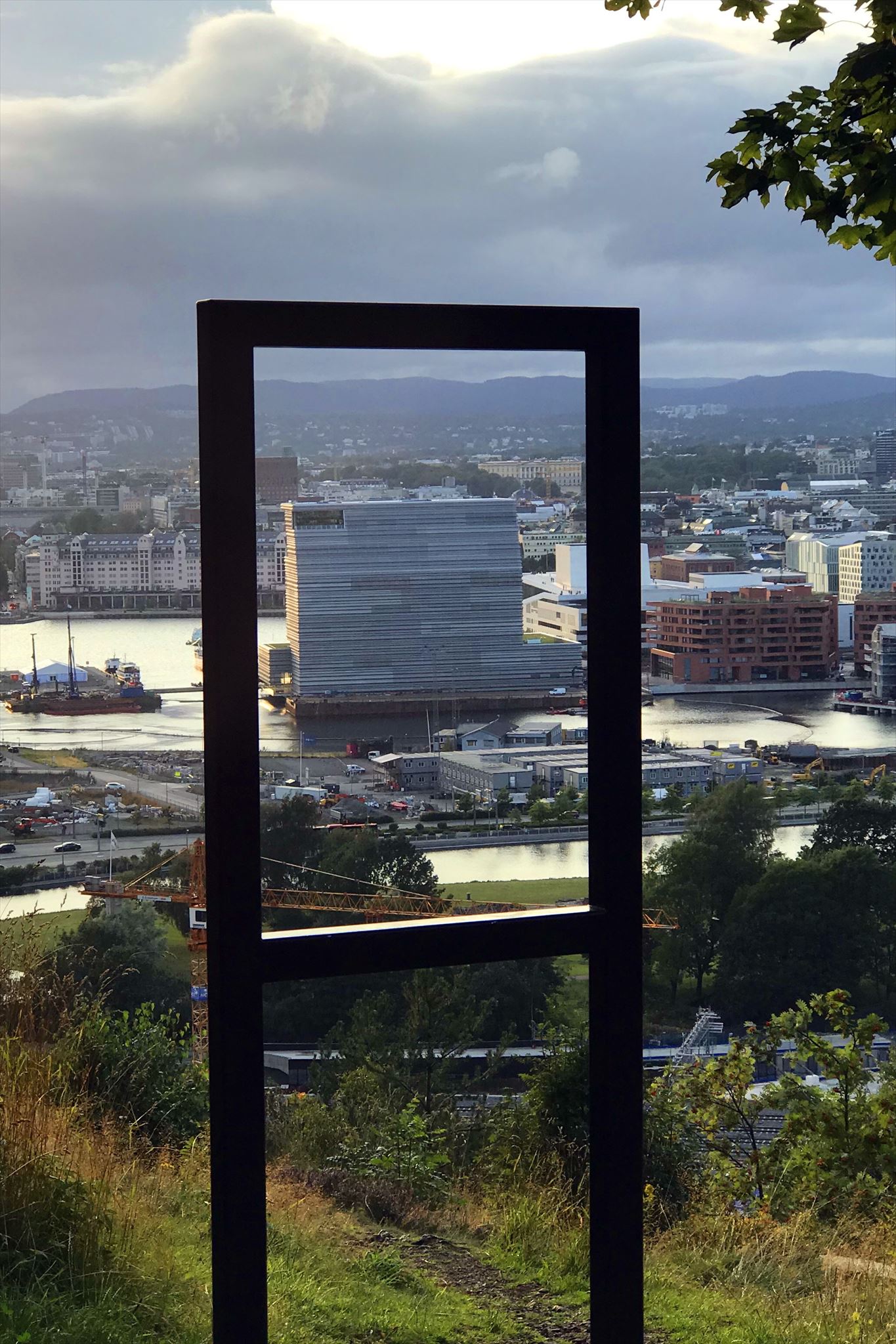 The Frame and Munch museum