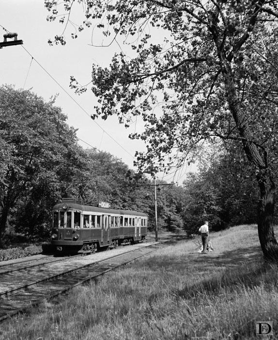 Historische foto van de halte