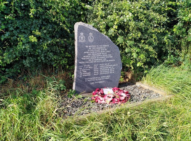 War Memorial, Lancaster PB812