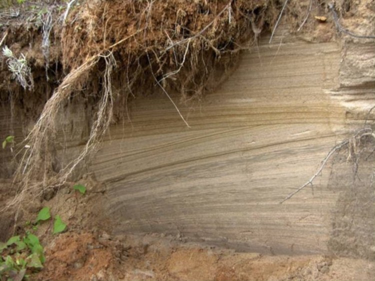 Stratification oblique.