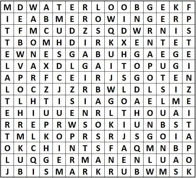 Gitterrätsel Geschichte