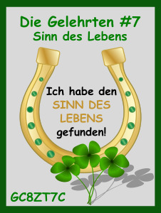 GC8ZT7C Die Gelehrten #7: Sinn des Lebens