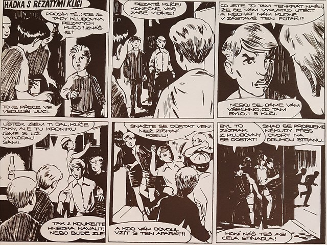 V klubovně Rezatých klíčů