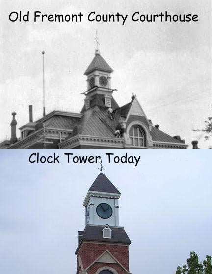 Clock Tower then and now