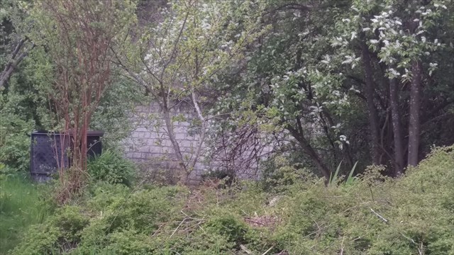 Rest der Außenmauer