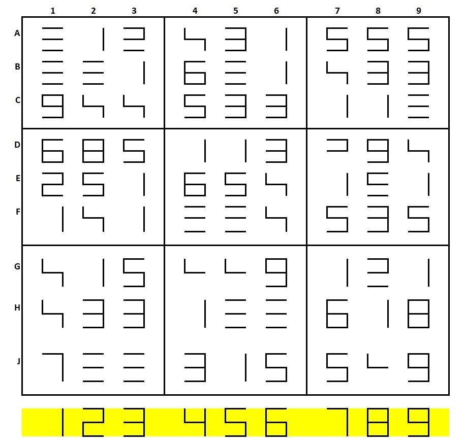 7 Segment Sudoku
