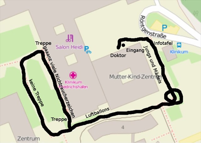 Wegbeschreibung