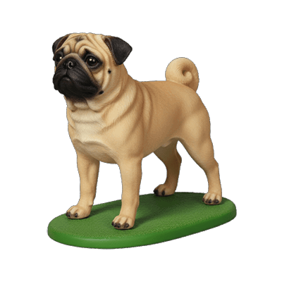 Pug - Dog figurines