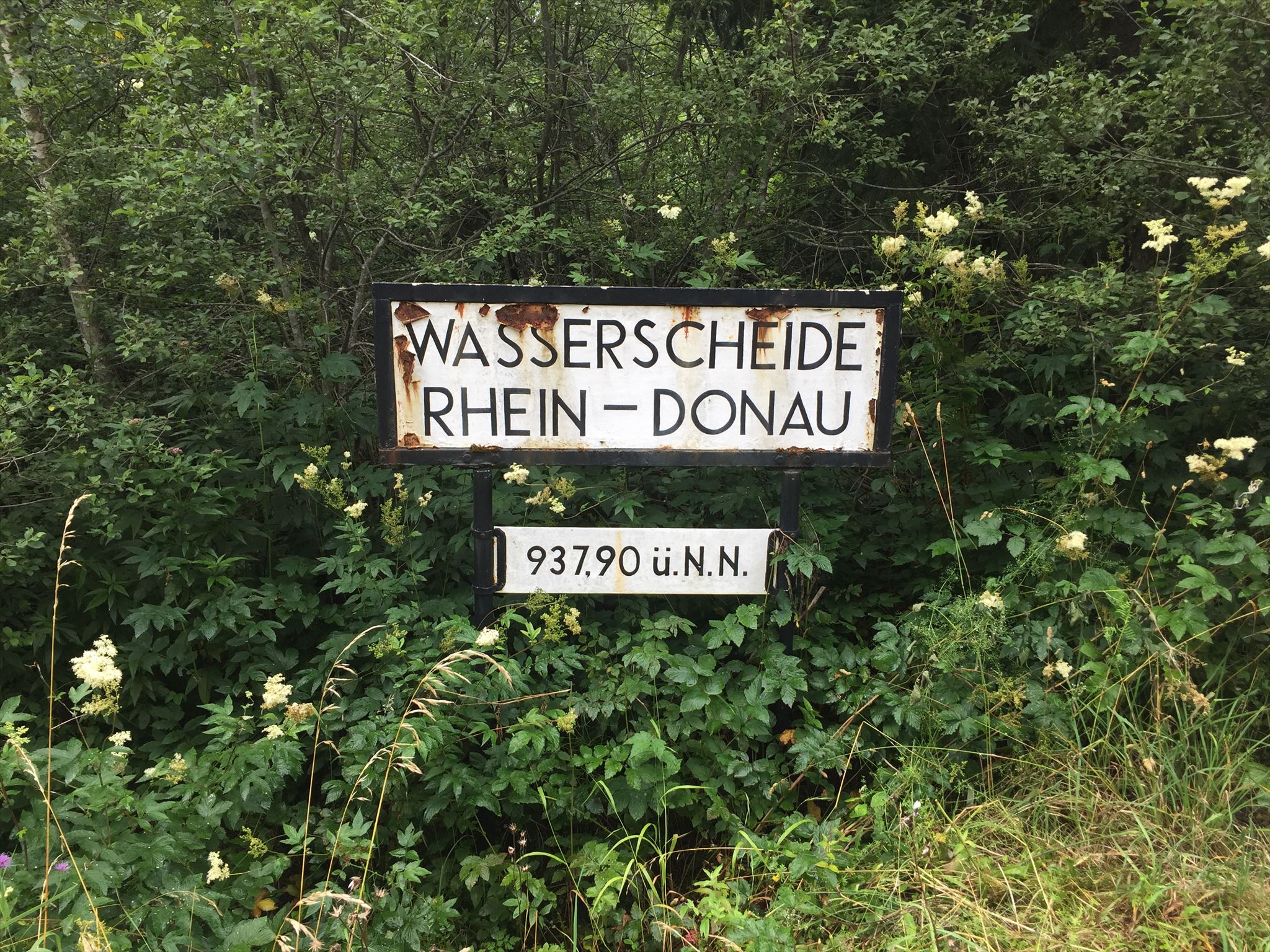 GC6PDE7 Mitteleuropäische Wasserscheide (Traditional Cache) in Bayern
