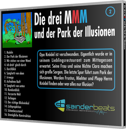 Die drei MMM und der Park der Illusionen - Cover back