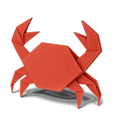 Crab - Origami animals