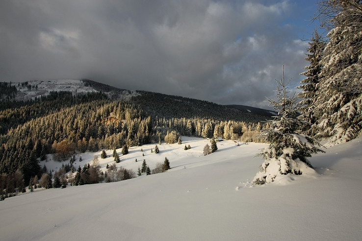 Sedlo Burda v zime (2011), autor: Matúš Morong