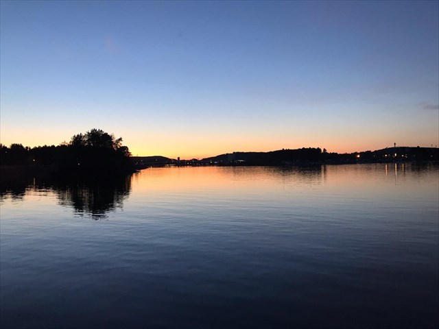 Näkymä saaristokadulta 1.9.2019