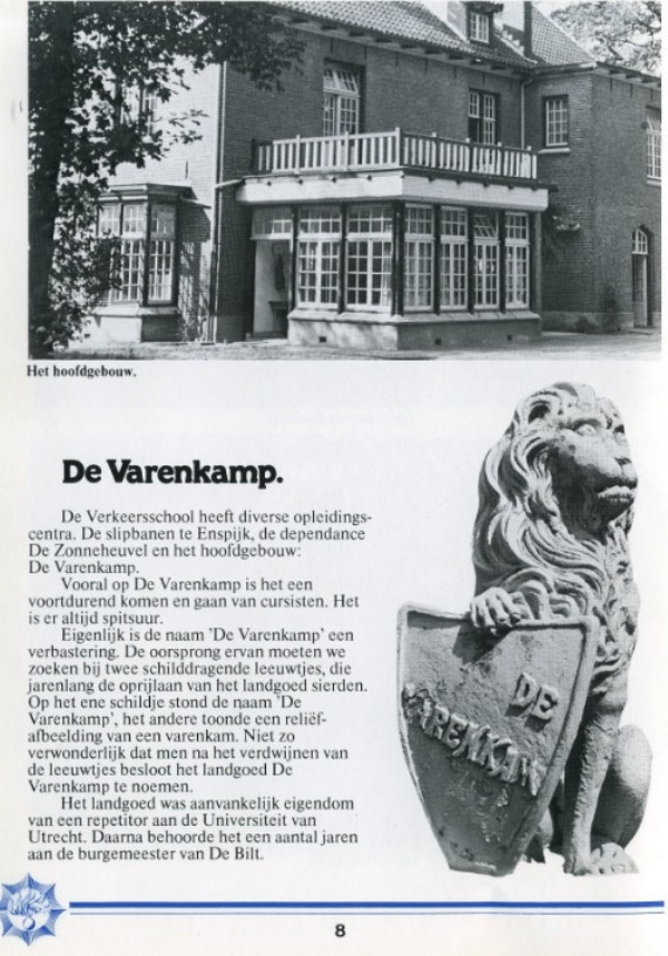 Folder verkeersschool