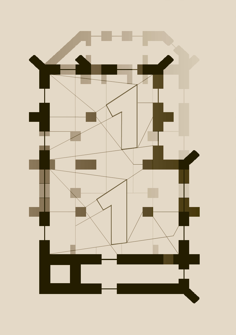 Grundrisse beider Kirchen