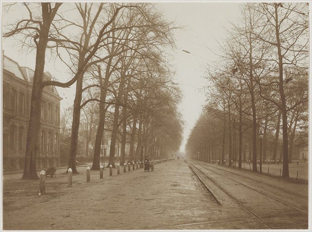 Historische foto van de halte