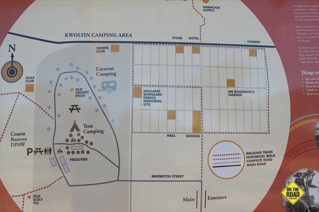 Kwolyin Campsite Map