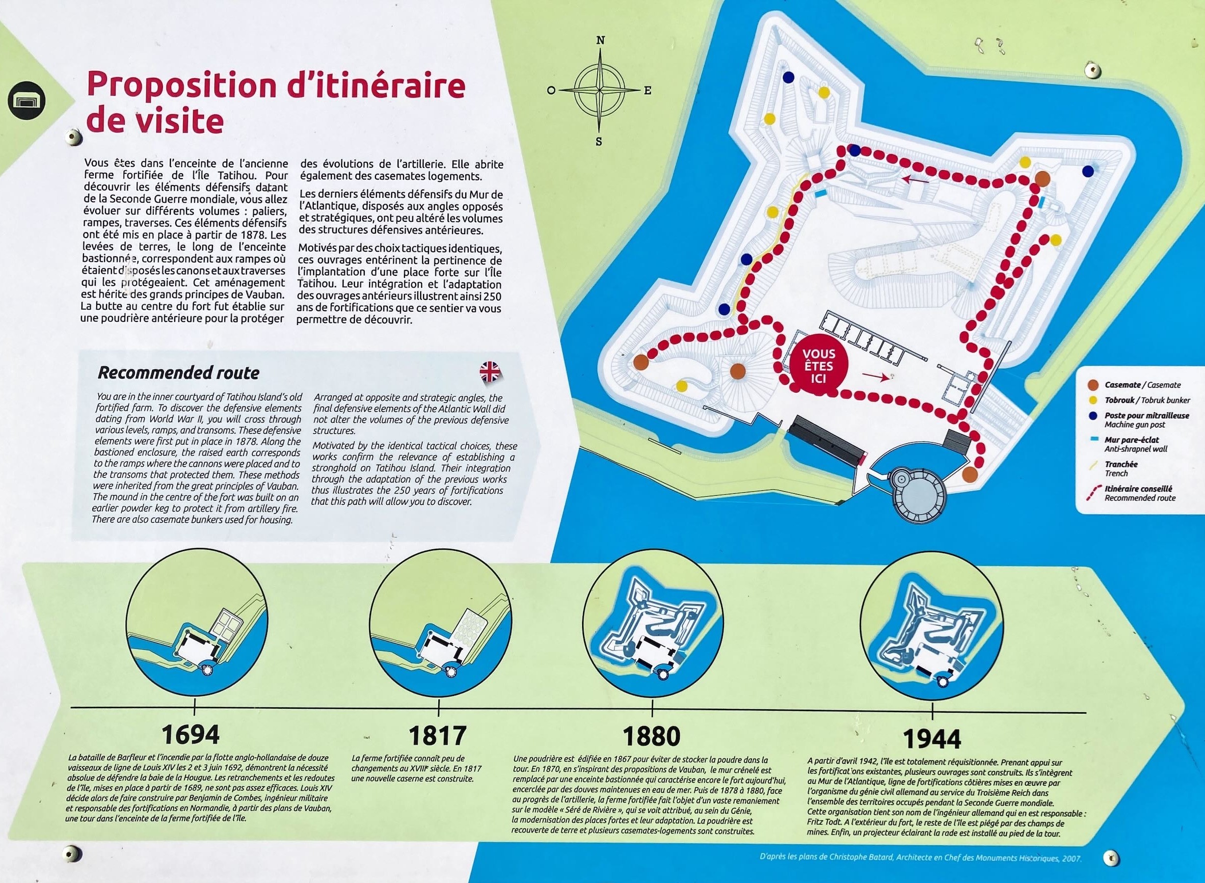 Sentier des fortifications