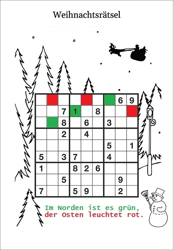 Weihnachtssudoko